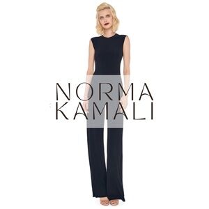 Norma Kamali Black Jumpsuit